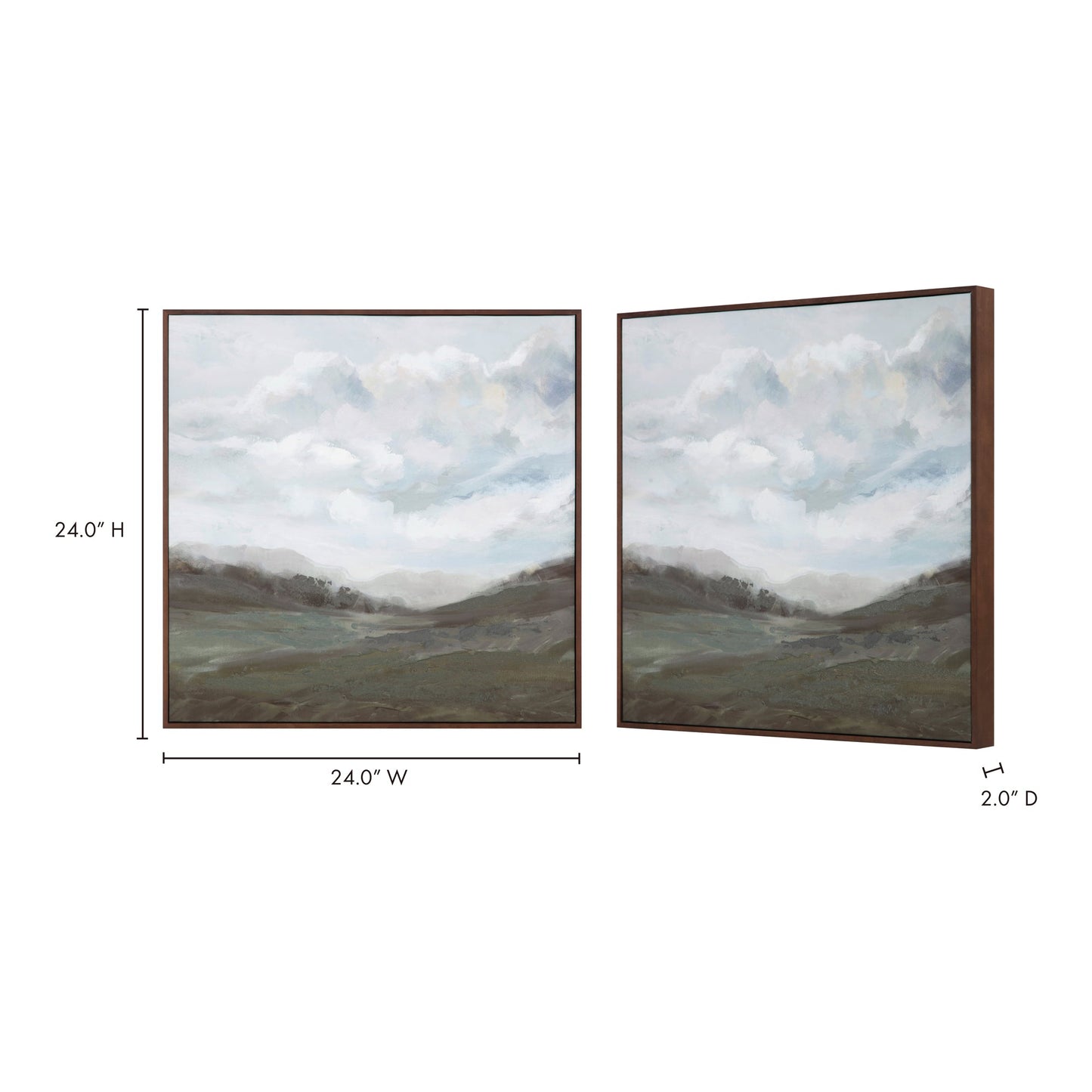 Natural World Framed Painting | Moe's Furniture - WP-1263-37