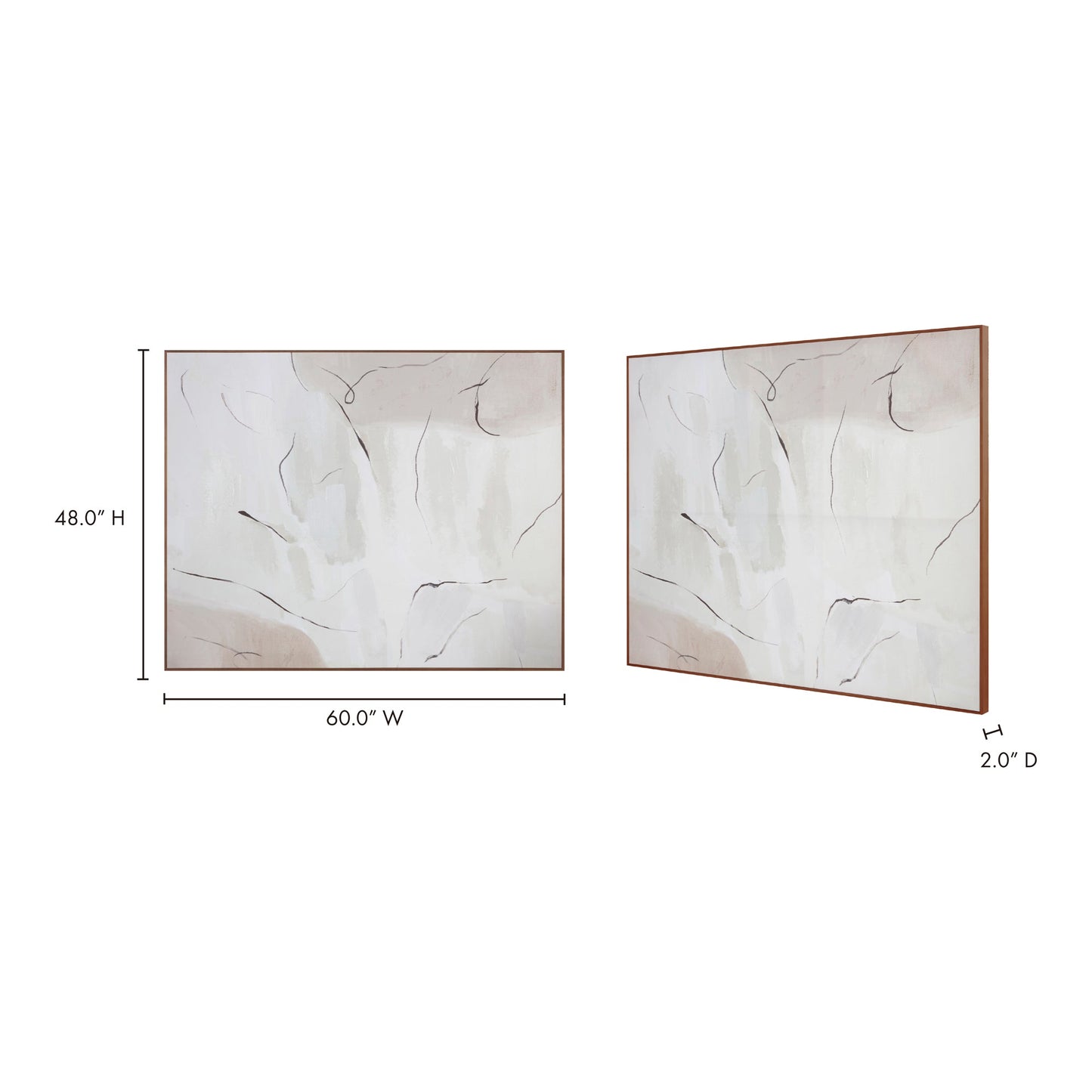 Impression Framed Painting Terra Palette | Moe's Furniture - WP-1274-37
