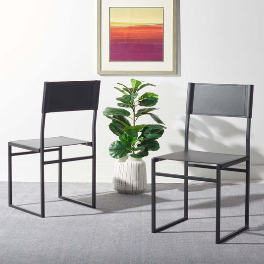 Safavieh Layne Dining Chairs, Set of 2 - Black