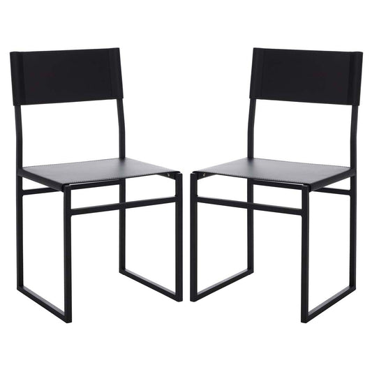 Safavieh Layne Dining Chairs, Set of 2 - Black